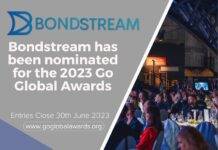 Bondstream™ receives Prestigious Nomination for the 2023 Go Global Awards. Bondstream